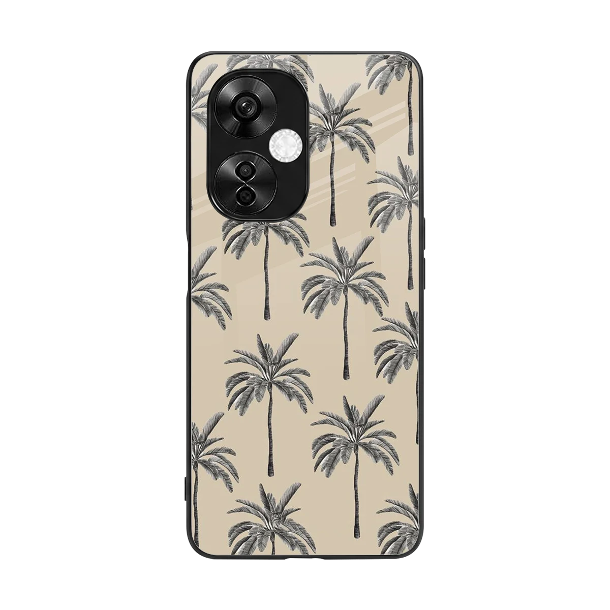 Tropical Luxe back phone cover | glass case for oneplus nord ce 3 lite
