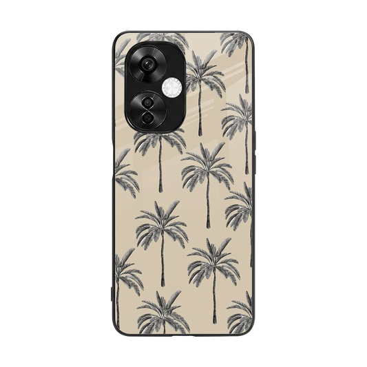 Tropical Luxe back phone cover | glass case for oneplus nord ce 3 lite