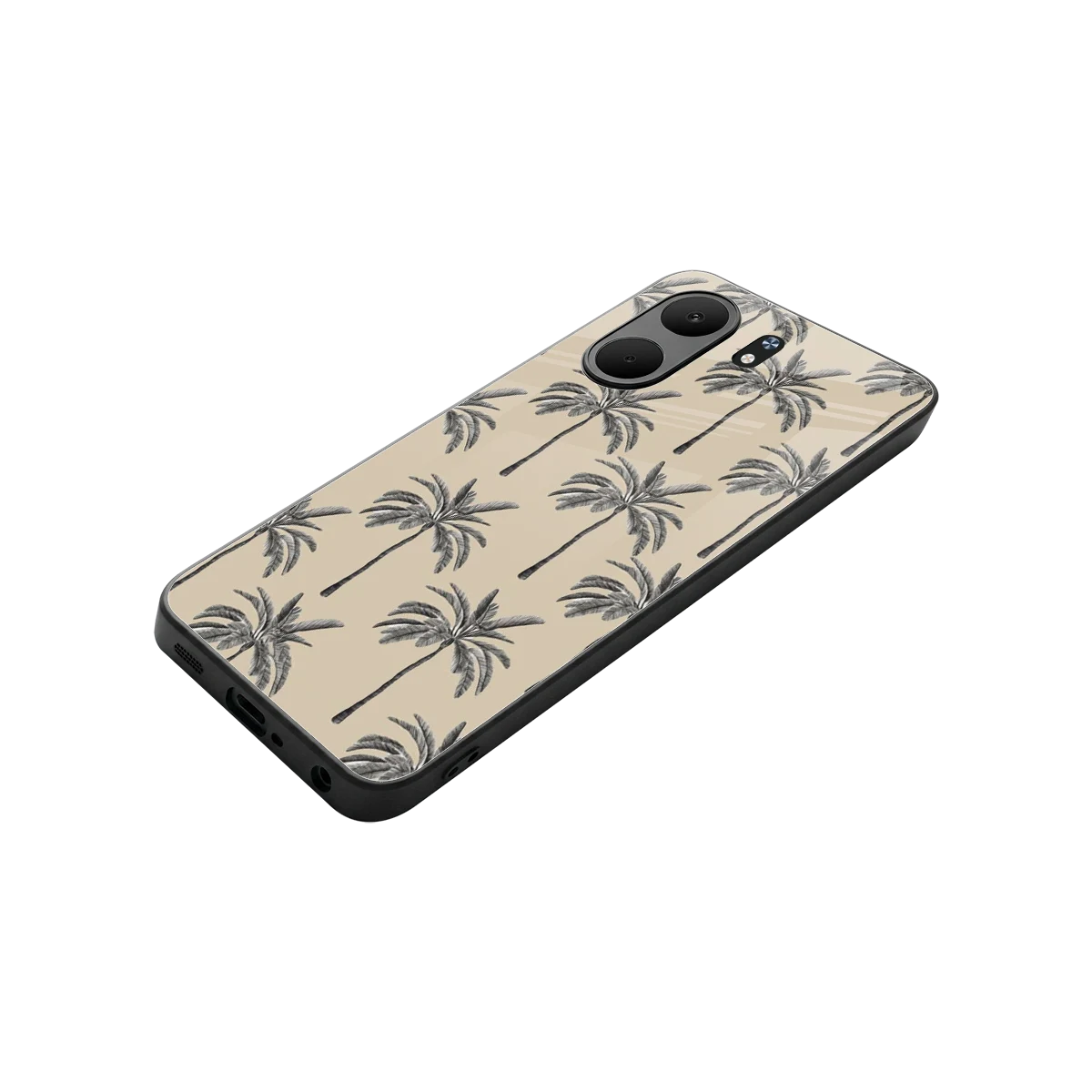 Tropical Luxe stylish phone case for oppo a5x 5g | glossy glass and slim fit