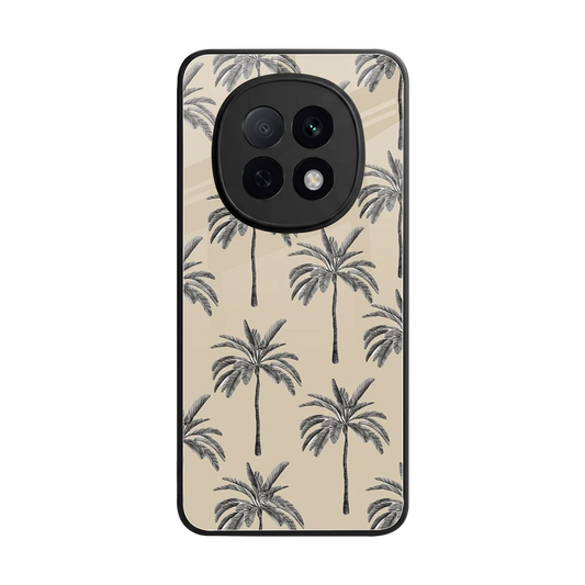 Tropical Luxe back phone cover | glass case for oppo f29 pro 5g