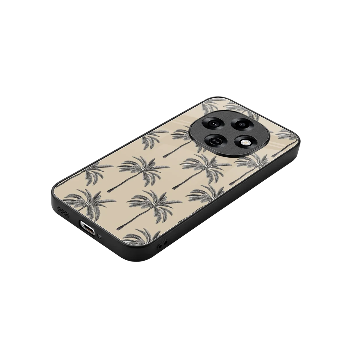 Tropical Luxe stylish phone case for oppo f31 pro 5g | glossy glass and slim fit