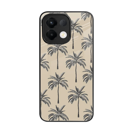 Tropical Luxe back phone cover | glass case for oppo k13 5g