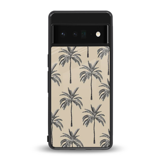 Tropical Luxe back phone cover | glass case for google pixel 6 pro