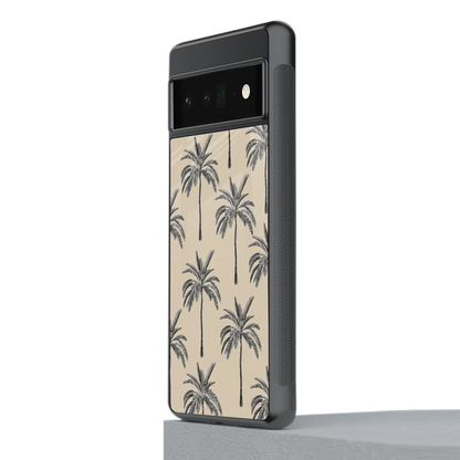 Tropical Luxe stylish phone case for google pixel 6 pro | glossy glass and slim fit