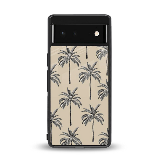 Tropical Luxe back phone cover | glass case for google pixel 6