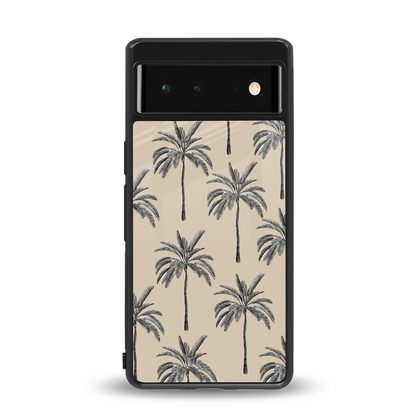 Tropical Luxe back phone cover | glass case for google pixel 6a