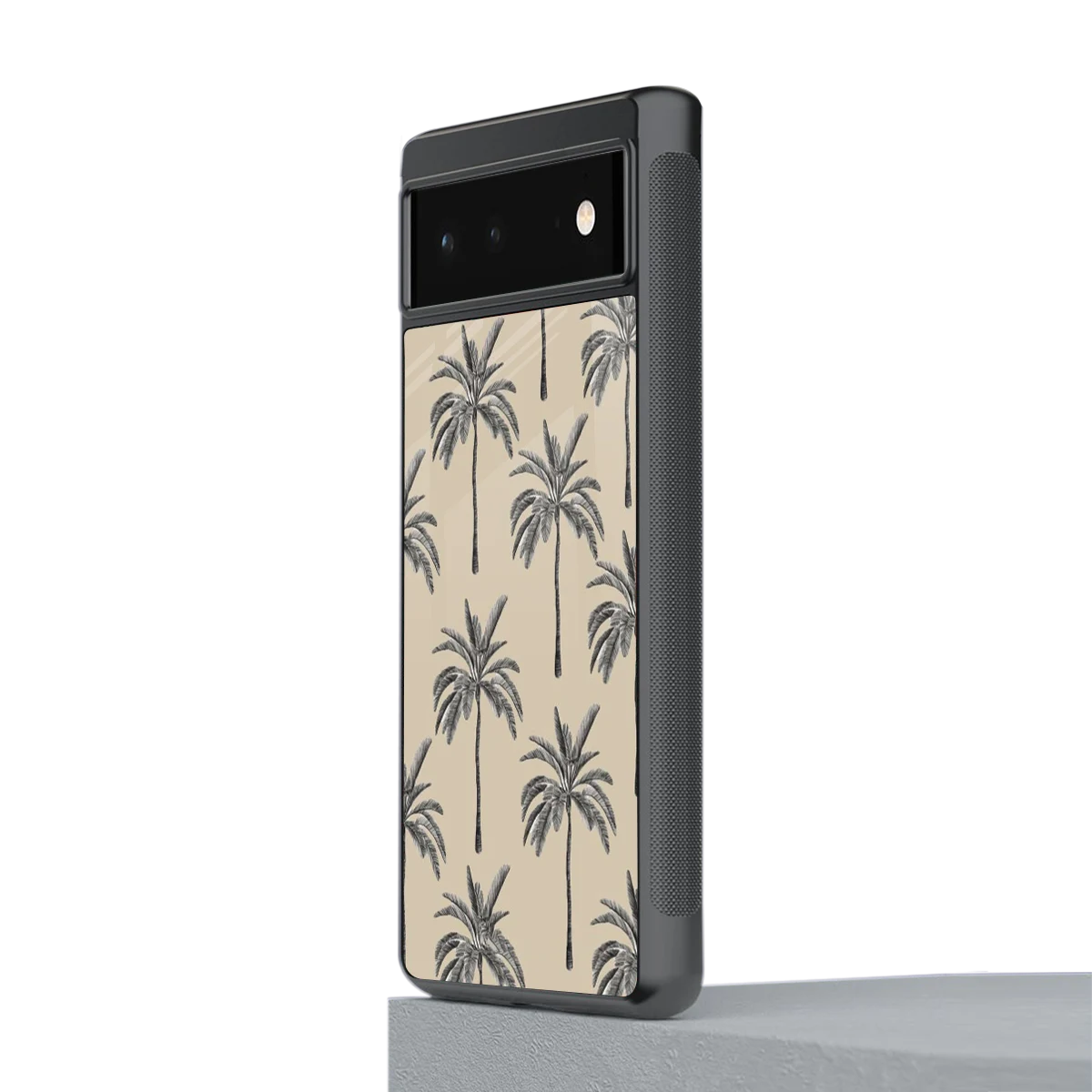 Tropical Luxe stylish phone case for google pixel 6a | glossy glass and slim fit