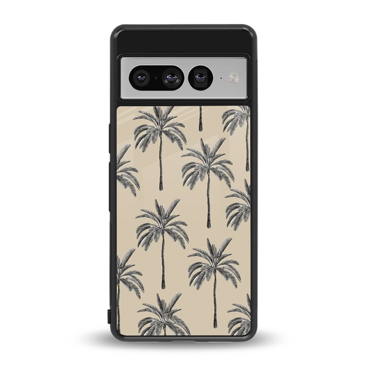 Tropical Luxe back phone cover | glass case for google pixel 7 pro