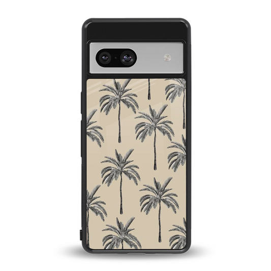 Tropical Luxe back phone cover | glass case for google pixel 7a