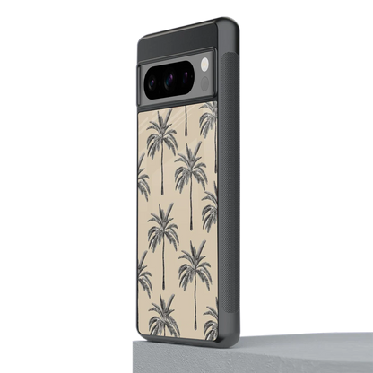 Tropical Luxe stylish phone case for google pixel 8 pro | glossy glass and slim fit