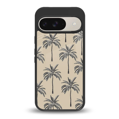 Tropical Luxe back phone cover | glass case for google pixel 9