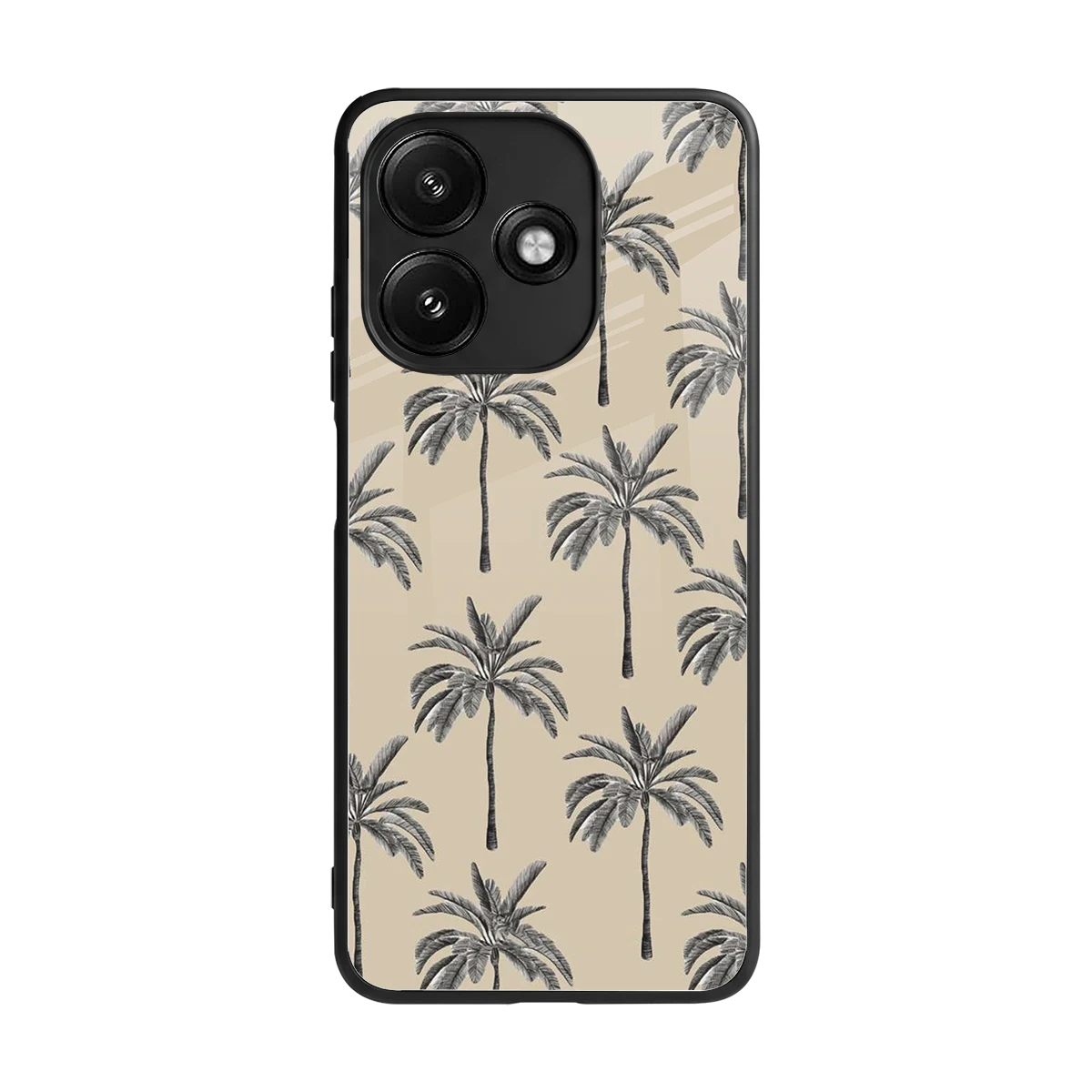 Tropical Luxe back phone cover | glass case for redmi 12 5g