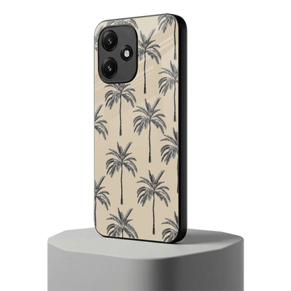 Tropical Luxe redmi 12 5g mobile cover | shockproof glass phone case