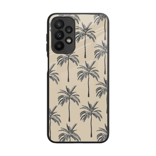 Tropical Luxe back phone cover | glass case for samsung galaxy a23