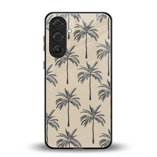 Tropical Luxe back phone cover | glass case for samsung galaxy a56 5g