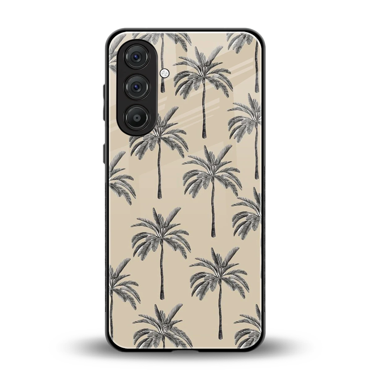 Tropical Luxe back phone cover | glass case for samsung galaxy a55 5g