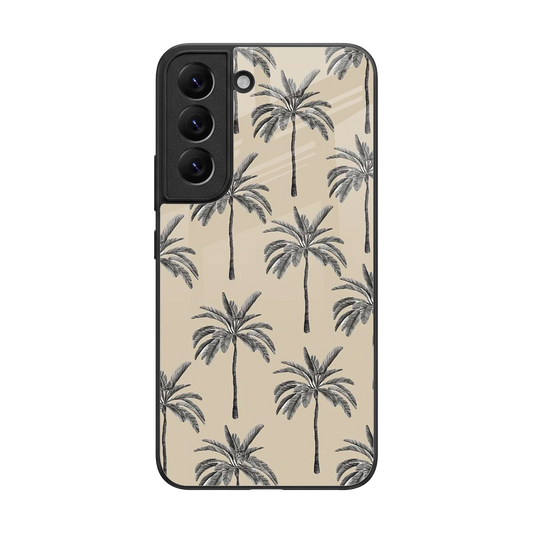 Tropical Luxe back phone cover | glass case for samsung galaxy s22