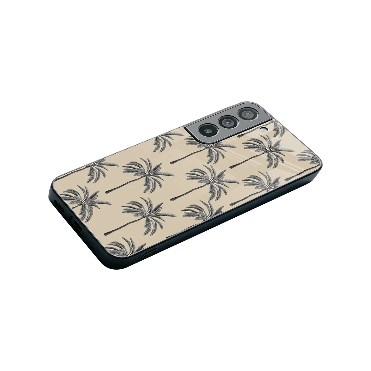 Tropical Luxe stylish phone case for samsung galaxy s22 | glossy glass and slim fit
