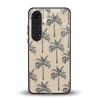 Tropical Luxe back phone cover | glass case for samsung galaxy s25 fe