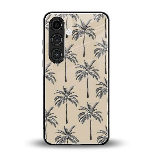 Tropical Luxe back phone cover | glass case for samsung galaxy s25 fe