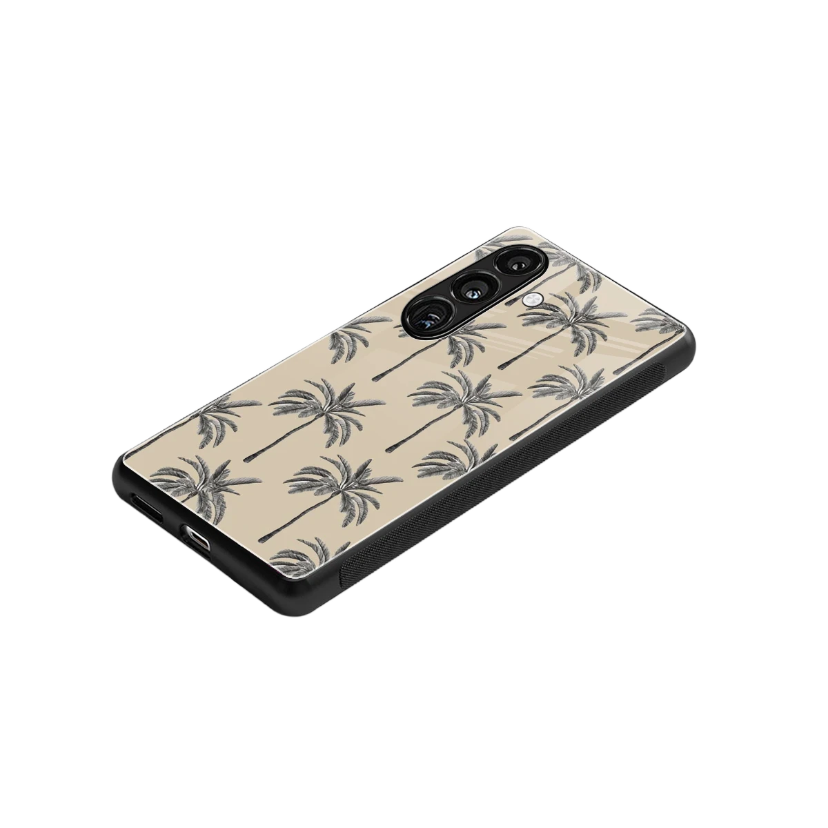 Tropical Luxe stylish phone case for samsung galaxy s25 fe | glossy glass and slim fit