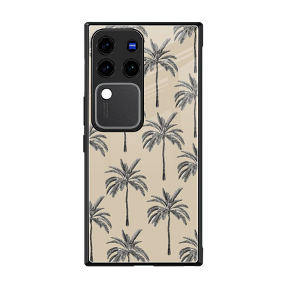 Tropical Luxe back phone cover | glass case forvivo v30 pro