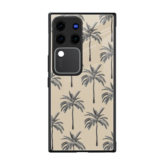 Tropical Luxe back phone cover | glass case forvivo v30 pro