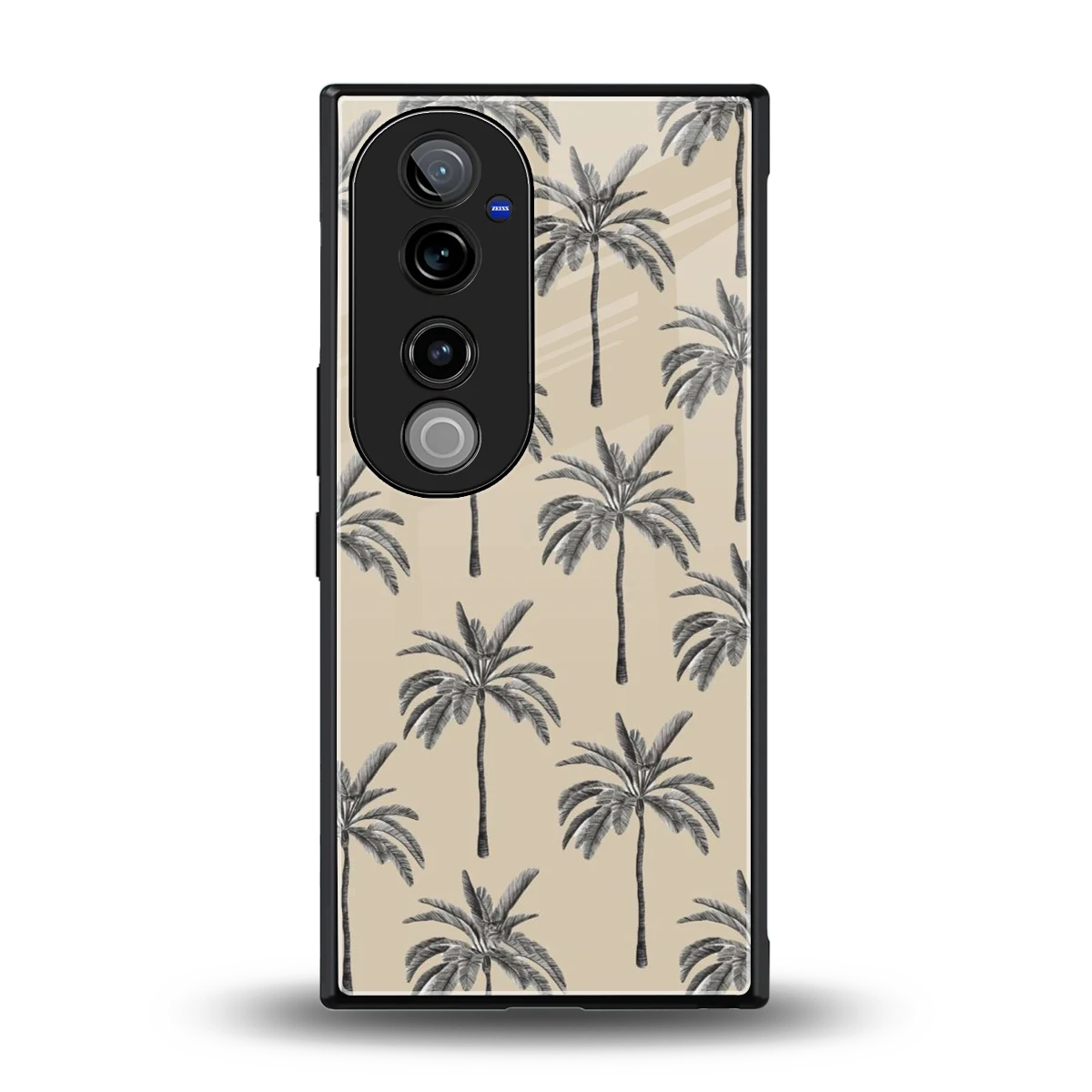 Tropical Luxe back phone cover | glass case for vivo v40 pro