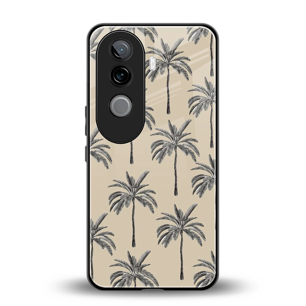 Tropical Luxe back phone cover | glass case for vivo v40e