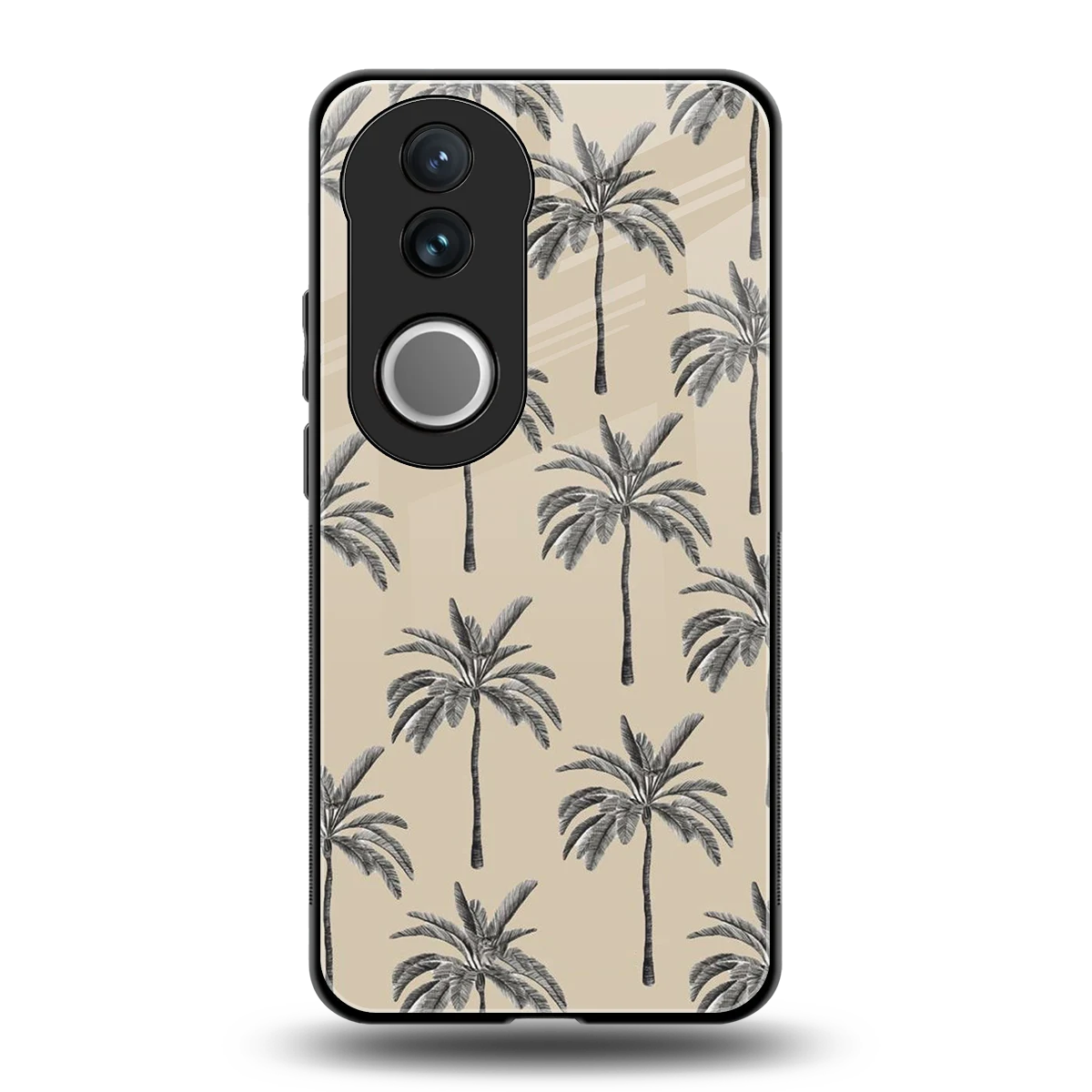 Tropical Luxe back phone cover | glass case for vivo v50