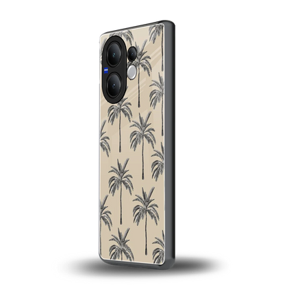 Tropical Luxe vivo v60 mobile cover | shockproof glass phone case