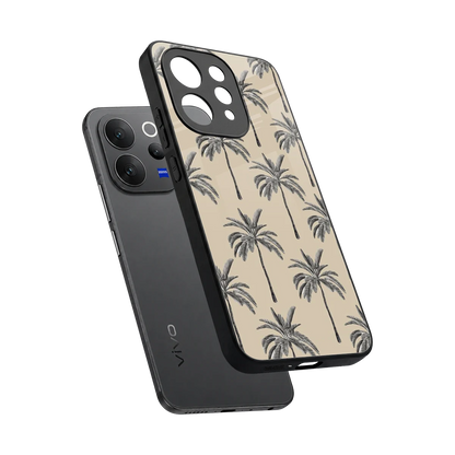 Tropical Luxe sleek vivo v70 elite cover with tempered glass back and TPU edges