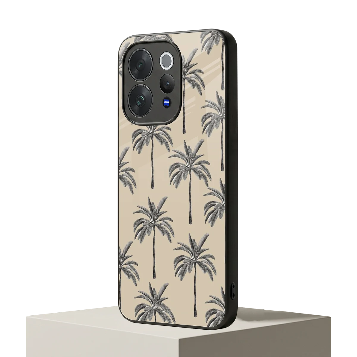 Tropical Luxe vivo v70 elite mobile cover | shockproof glass phone case