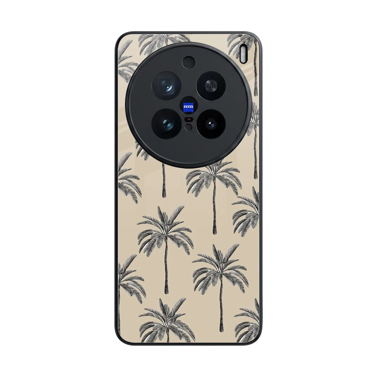Tropical Luxe back phone cover | glass case for vivo x200 pro