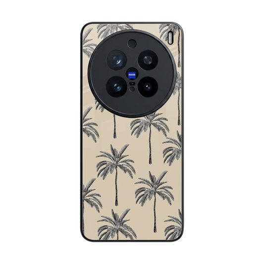 Tropical Luxe back phone cover | glass case for vivo x200 pro