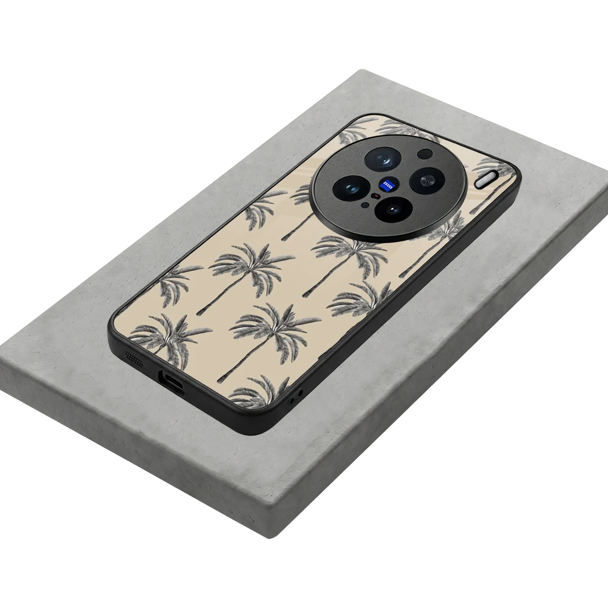 Tropical Luxe stylish phone case for vivo x200 pro | glossy glass and slim fit