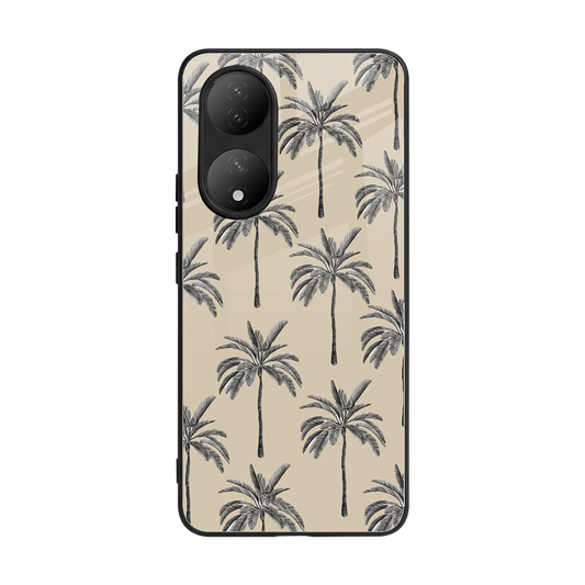 Tropical Luxe back phone cover | glass case for Vivo-y100