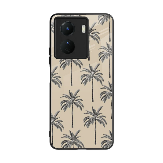 Tropical Luxe back phone cover | glass case for vivo y16