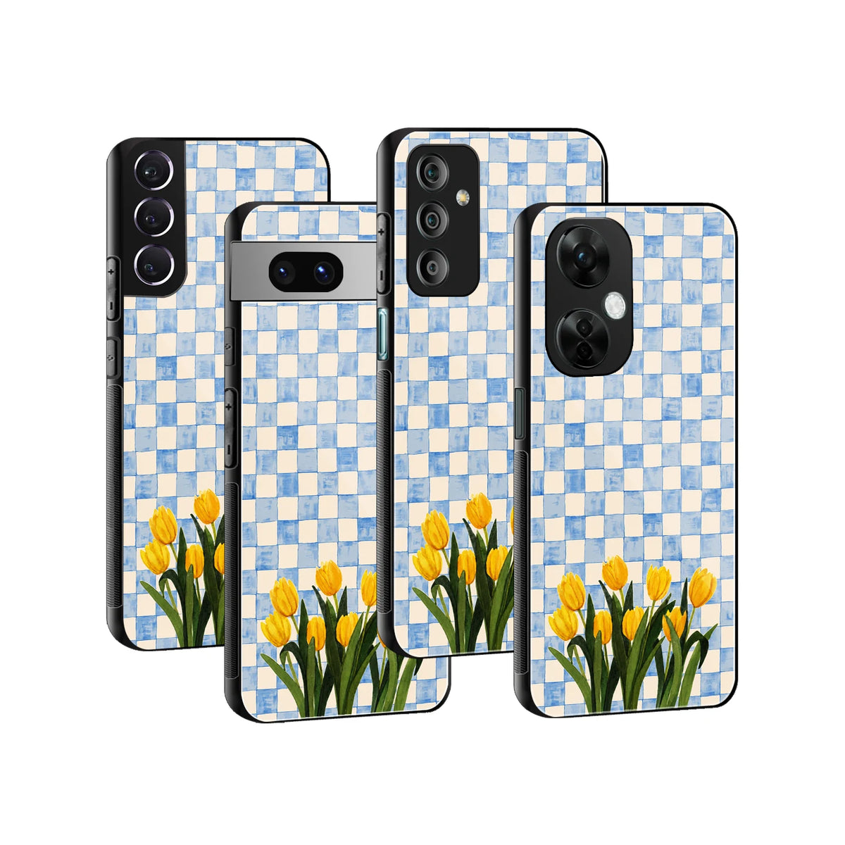 Stylish Glass Back Case for All Smartphones iPhone, Samsung, OnePlus, Pixel, Redmi, Oppo, Vivo, Motorola