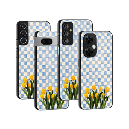 Stylish Glass Back Case for All Smartphones iPhone, Samsung, OnePlus, Pixel, Redmi, Oppo, Vivo, Motorola