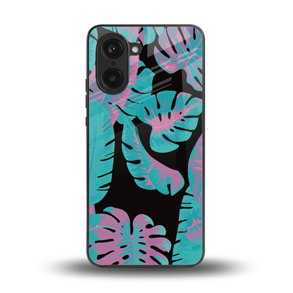 Twilight Foliage back phone cover | glass case for oneplus nord ce5 5g