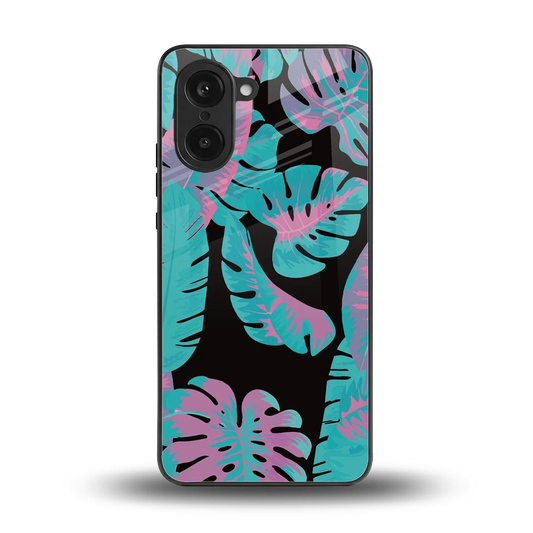 Twilight Foliage back phone cover | glass case for oneplus nord ce5 5g