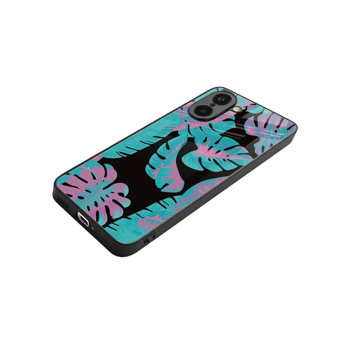 Twilight Foliage stylish phone case for oneplus nord ce5 5g | glossy glass and slim fit