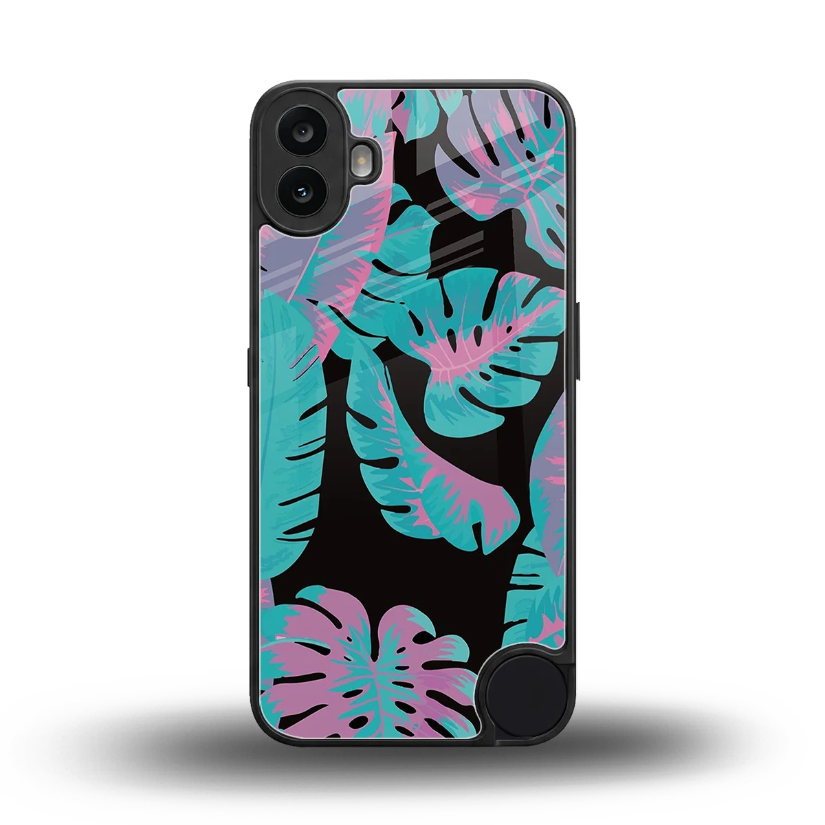 Twilight Foliage back phone cover | glass case for cmf nothing phone 1
