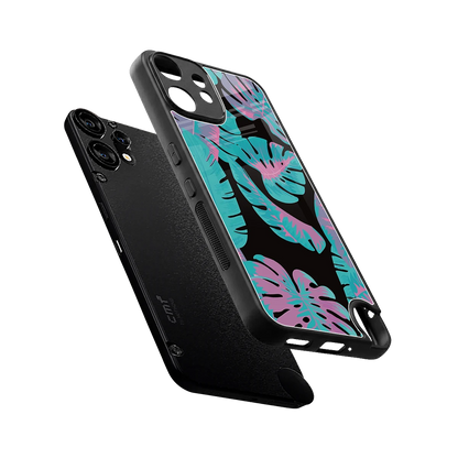 Twilight Foliage sleek cmf nothing phone 2 pro cover with tempered glass back and TPU edges