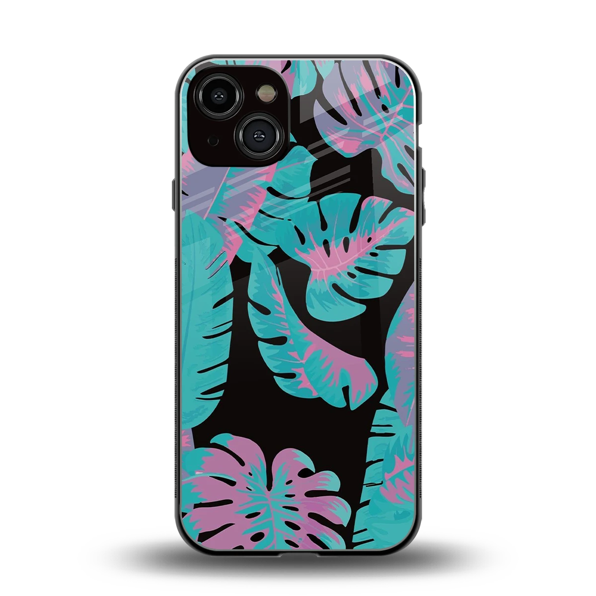 Twilight Foliage back phone cover | glass case for iphone 13