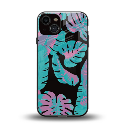 Twilight Foliage back phone cover | glass case for iphone 13