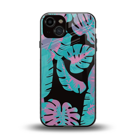 Twilight Foliage back phone cover | glass case for iphone 13