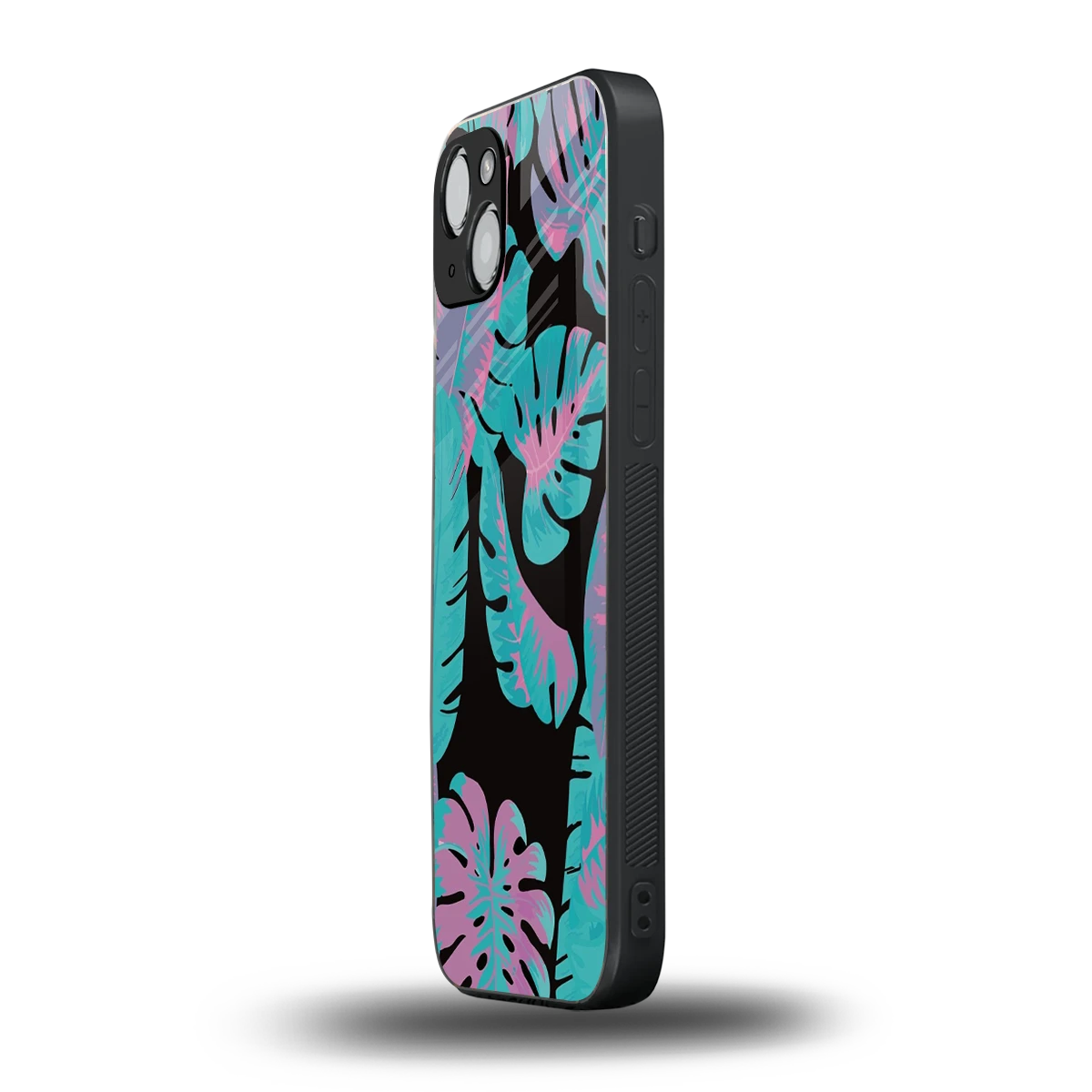 Twilight Foliage iphone 14 plus mobile cover | shockproof glass phone case