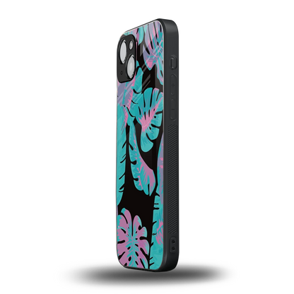 Twilight Foliage iphone 14 plus mobile cover | shockproof glass phone case
